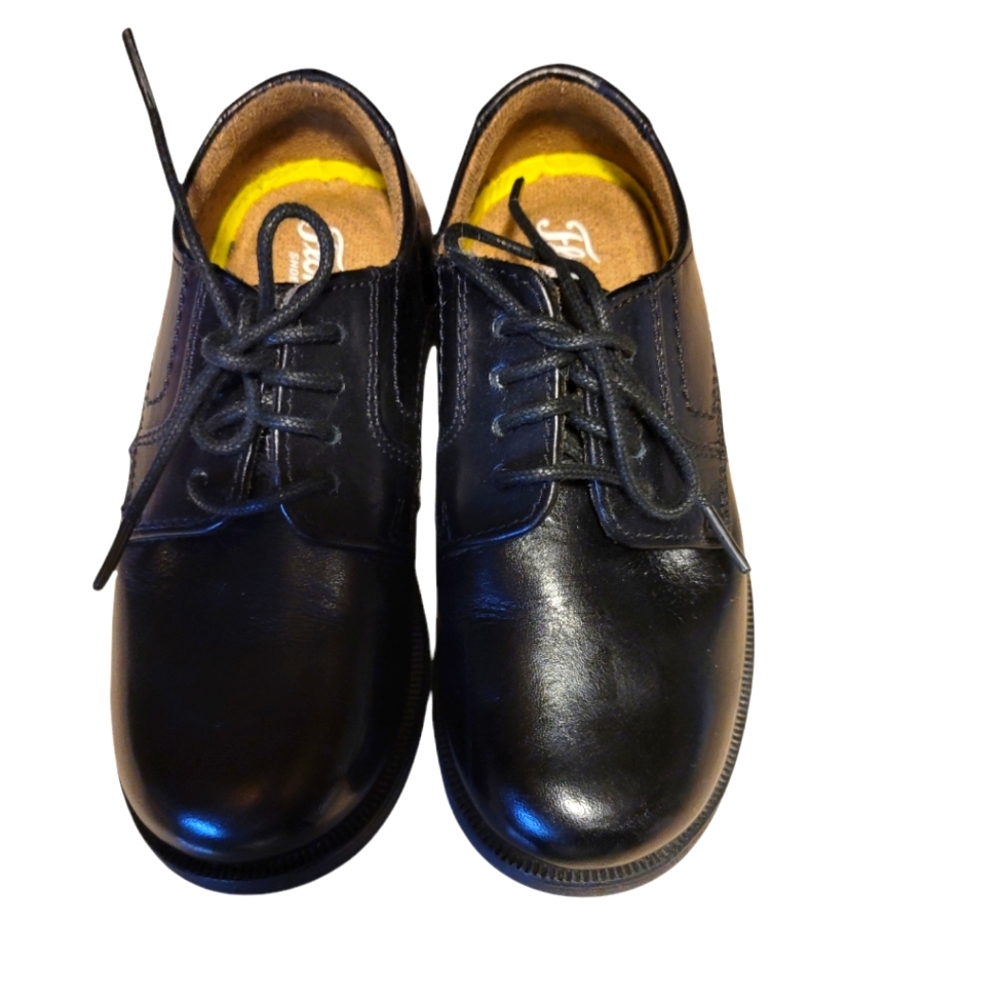 Black Florsheim dress shoes 10c